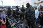 В Лужанах бійці "Соколу" влаштували показові виступи для школярів В Лужанах бійці "Соколу" влаштували показові виступи для школярів