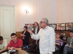 В Чернівцях вкотре говорили про книгарні В Чернівцях вкотре говорили про книгарні