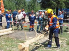 На Путильщині відбулось змагання звалювальників лісу На Путильщині відбулось змагання звалювальників лісу