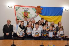 У Ратуші нагородили переможців конкурсу читців У Ратуші нагородили переможців конкурсу читців