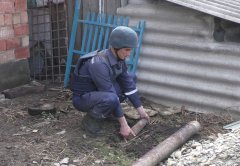 На Глибоччині піротехніки знешкодили артилерійський снаряд На Глибоччині піротехніки знешкодили артилерійський снаряд