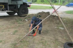 Відлуння війни: піротехніки знищили артснаряд часів війни Відлуння війни: піротехніки знищили артснаряд часів війни