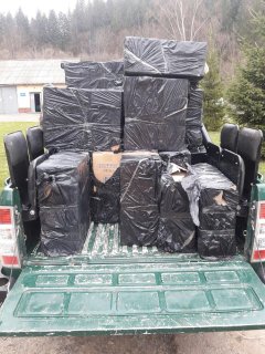 Значну партію контрабандних цигарок затримали на Буковині Значну партію контрабандних цигарок затримали на Буковині