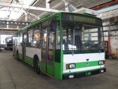 Чернівці отримало довгоочікувані перші 2 тролейбуси Чернівці отримало довгоочікувані перші 2 тролейбуси