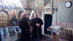 Оля Кобевко рятує храм 12 ст. у Лужанах Оля Кобевко рятує храм 12 ст. у Лужанах